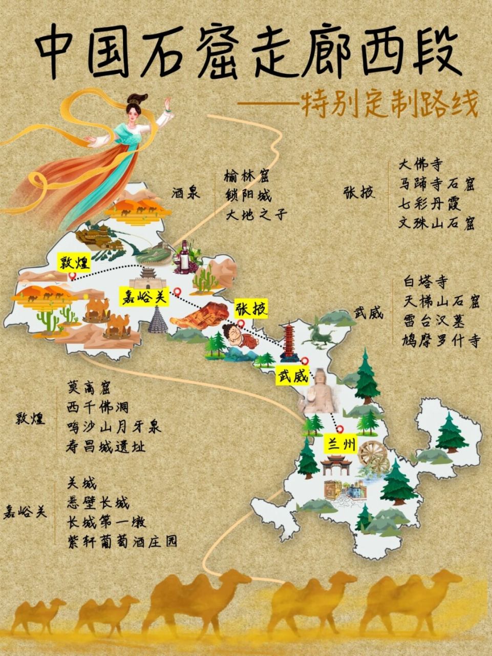 中国石窟走廊,凭什么是甘肃71 05"地处丝绸之路黄金地带的甘肃,是