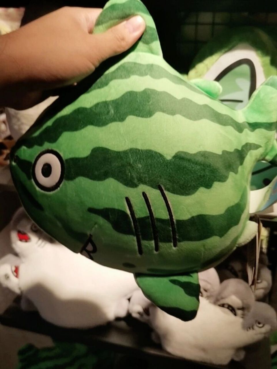 鲨瓜毛绒公仔26厘米