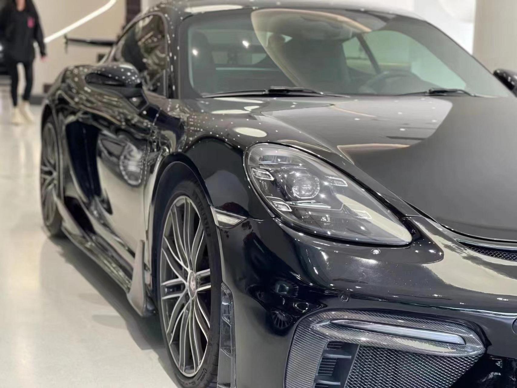 18年保时捷718卡曼 黑武士 gt4大包围 大尾翼 精品车 查博士s级