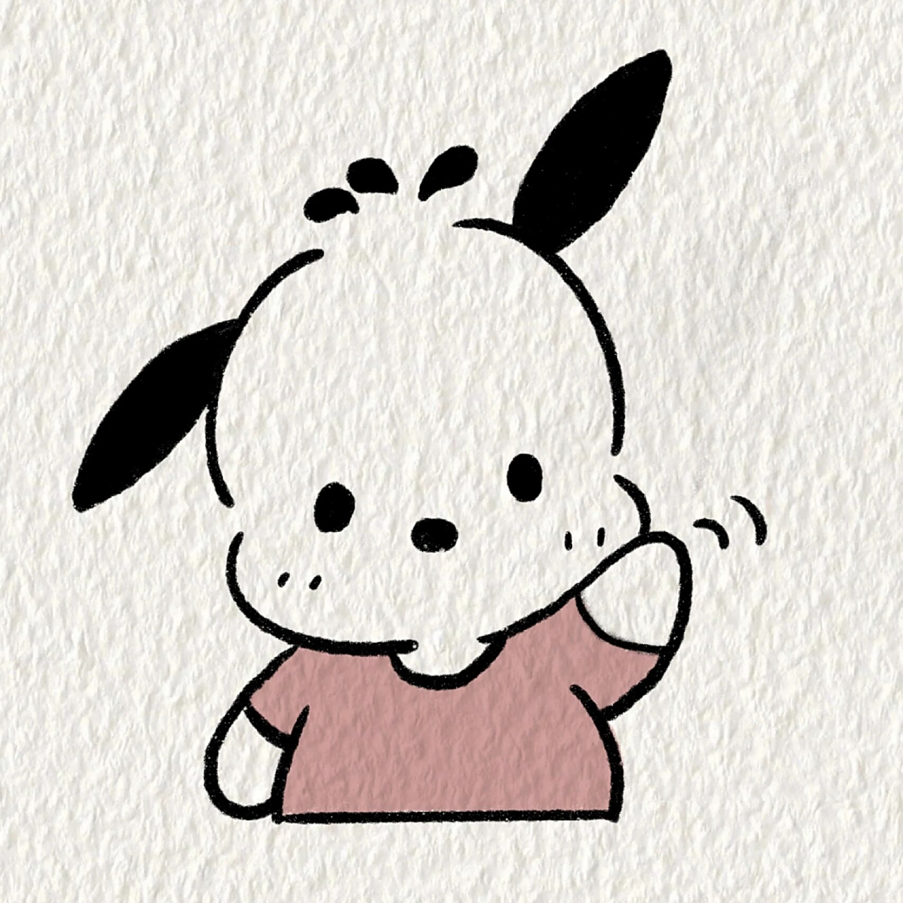 帕恰狗/简笔画教程 临摹作品