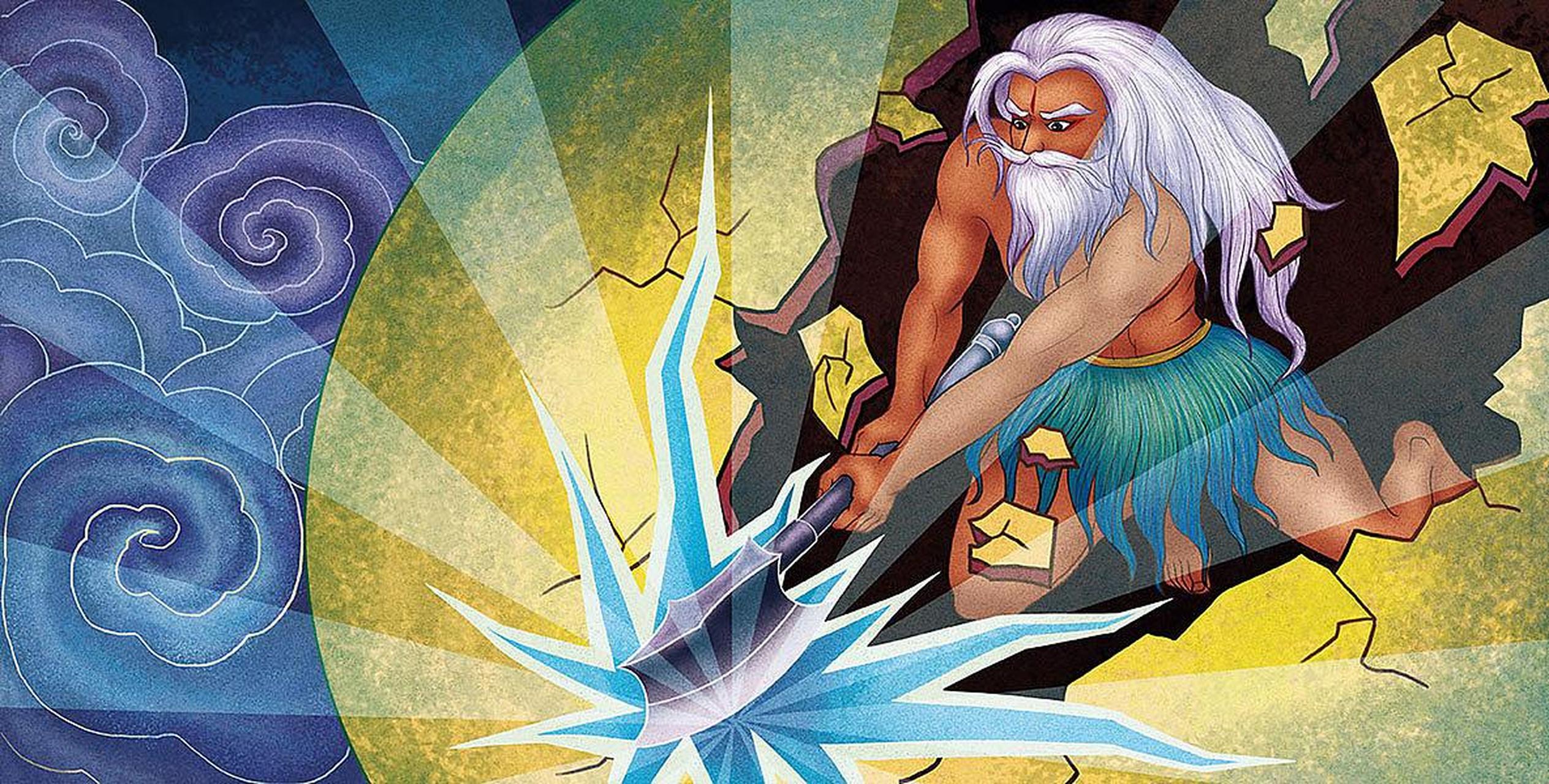 盘古开天辟地的神话故事在中国流传广泛,你知道盘古的来历吗?