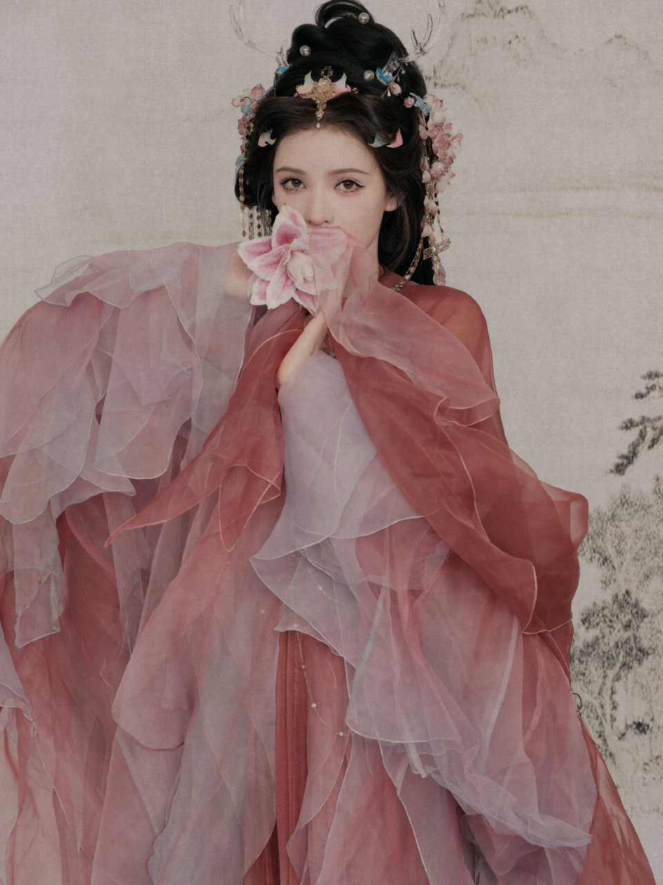 张予曦,红衣古风