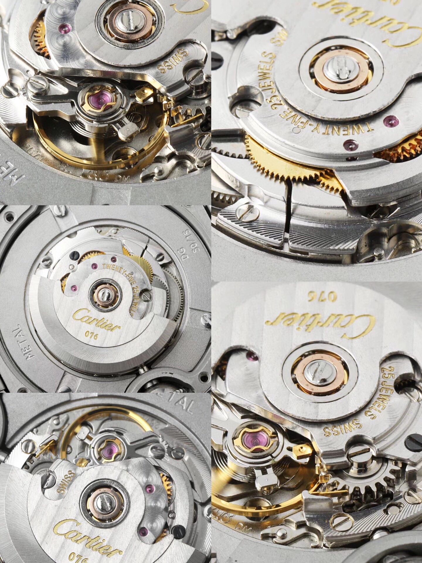 科普卡地亚33mm蓝气球076机芯