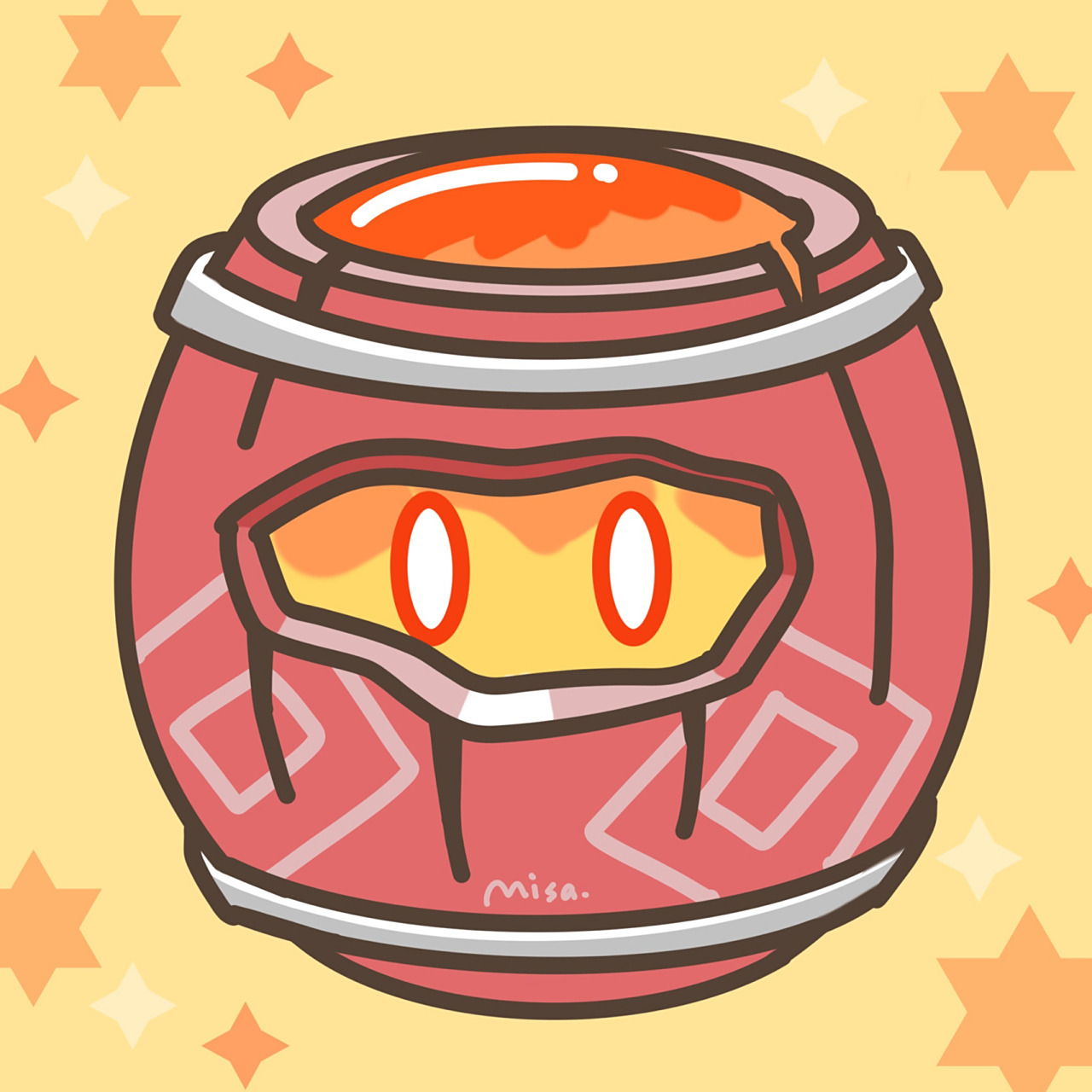 圆滚滚的全属性史莱姆 可可爱爱一次性全部带走叭 - 07画图不易07