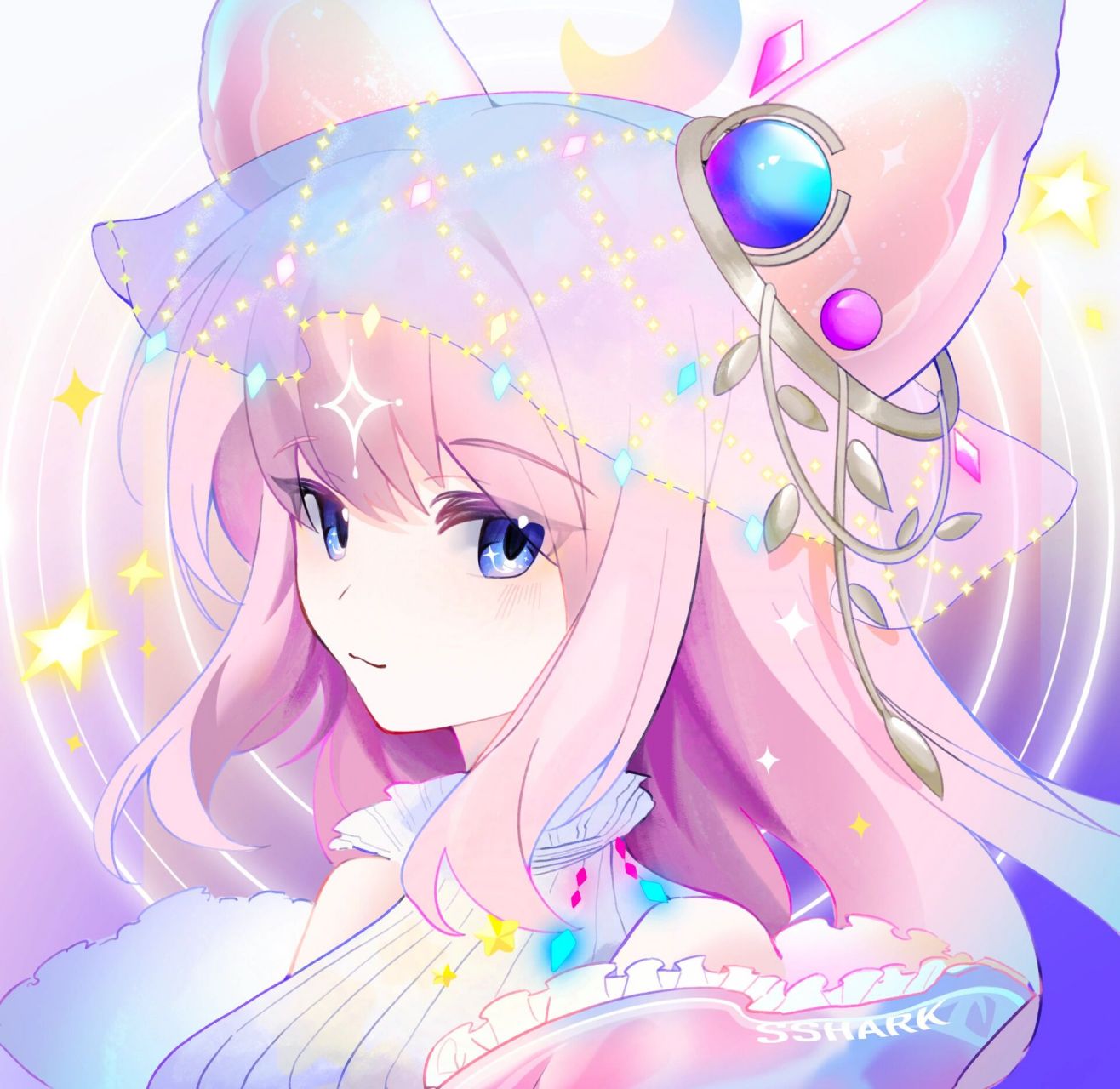 捕梦软软的拟人头像! 可抱图!