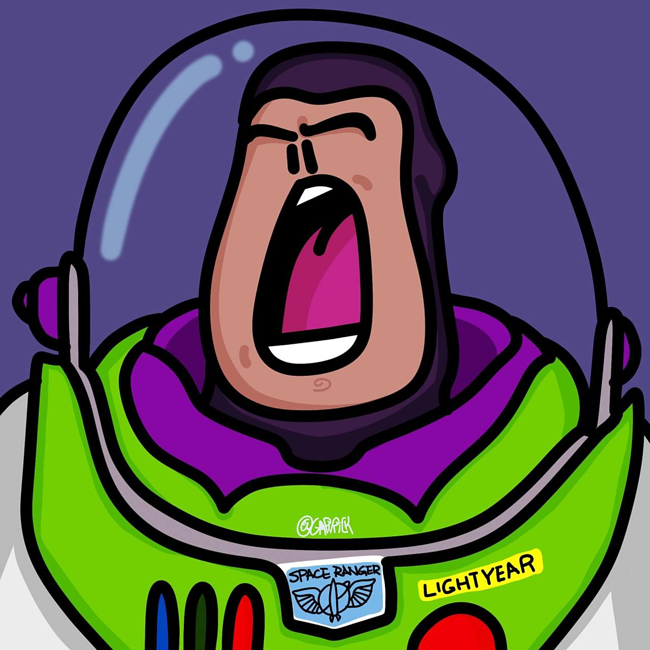 巴斯光年好cp胡迪这不就来了吗 话说以前看玩具总动员一直以为胡迪和