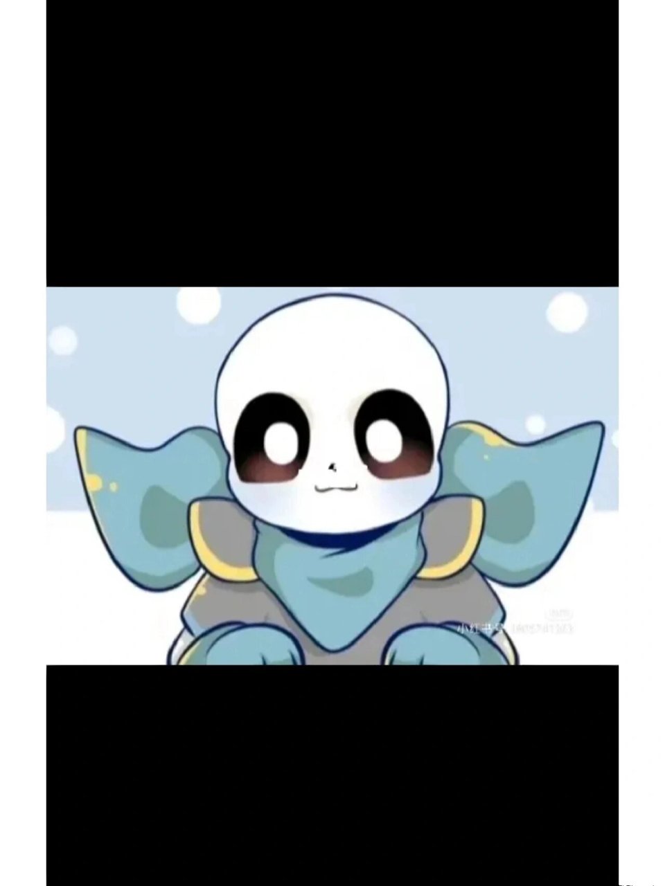 sans可爱画风 太可爱了吧!爱了爱了. sans 卡通sans  sans的各种画风