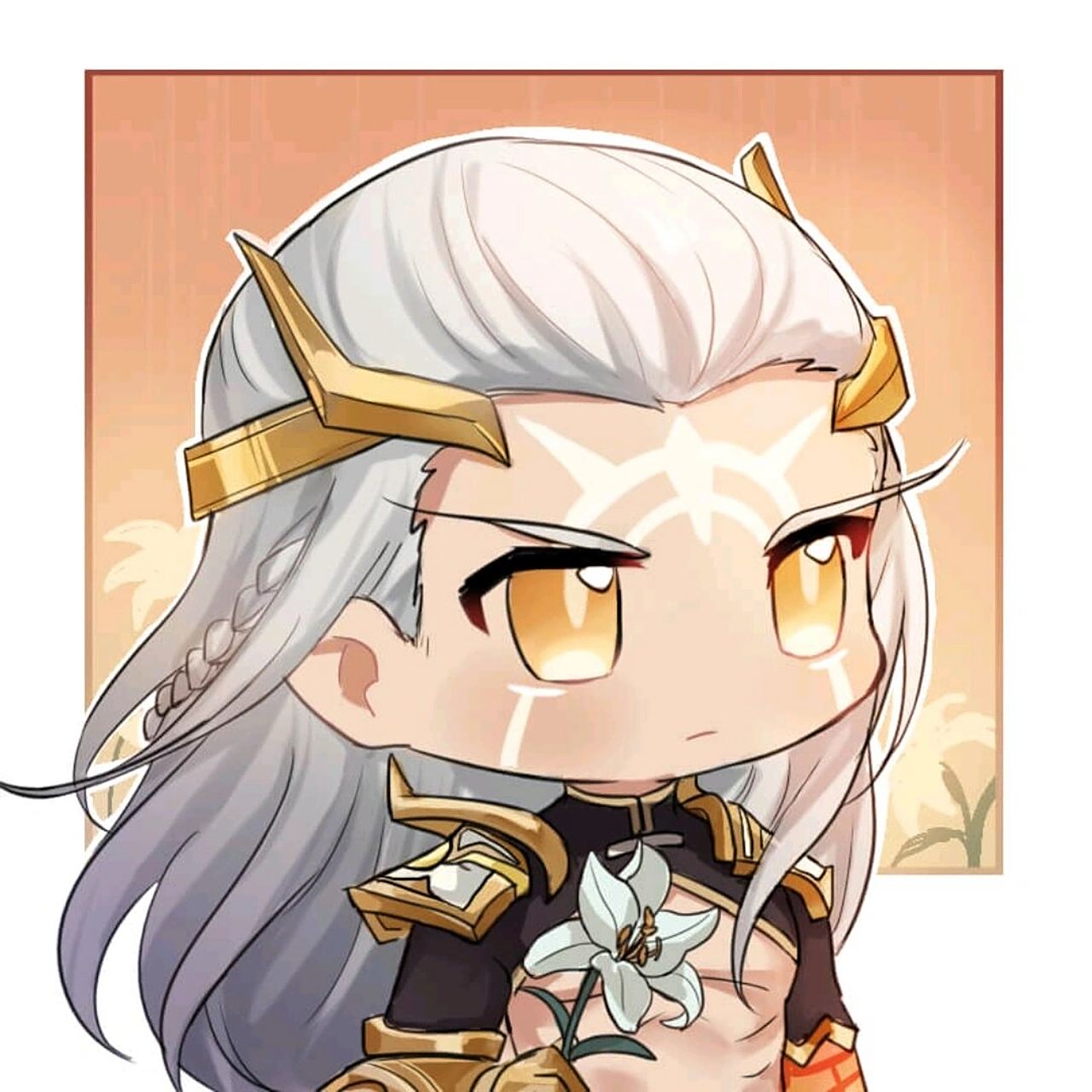 王者荣耀q版情头(第二弹) 后羿:你在找什么?