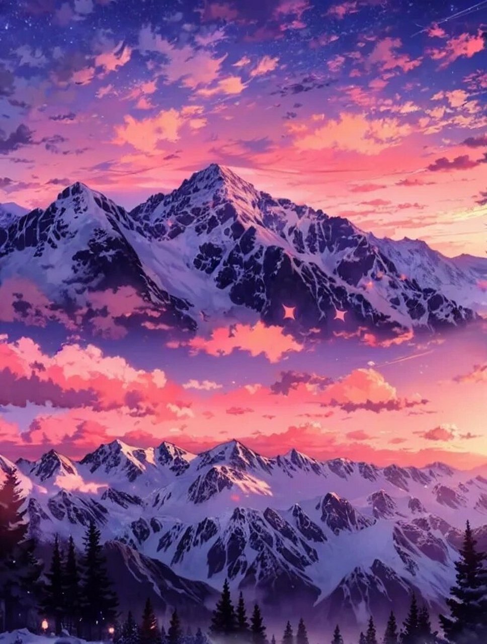 二次元风景壁纸94 让你的屏幕变成动漫世 飘落樱花的梦境中, 静坐