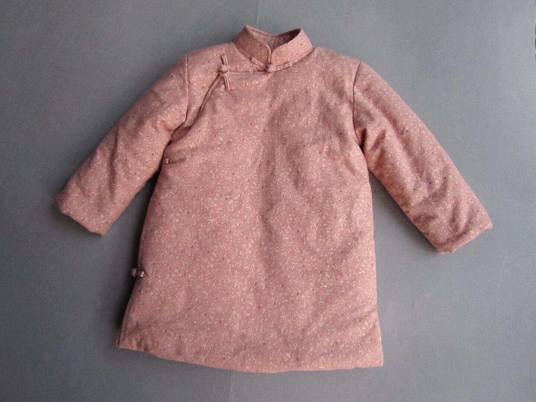 手作·缝制|儿童斜襟小棉袄 中国风斜襟小棉袄～78 从制版,裁布