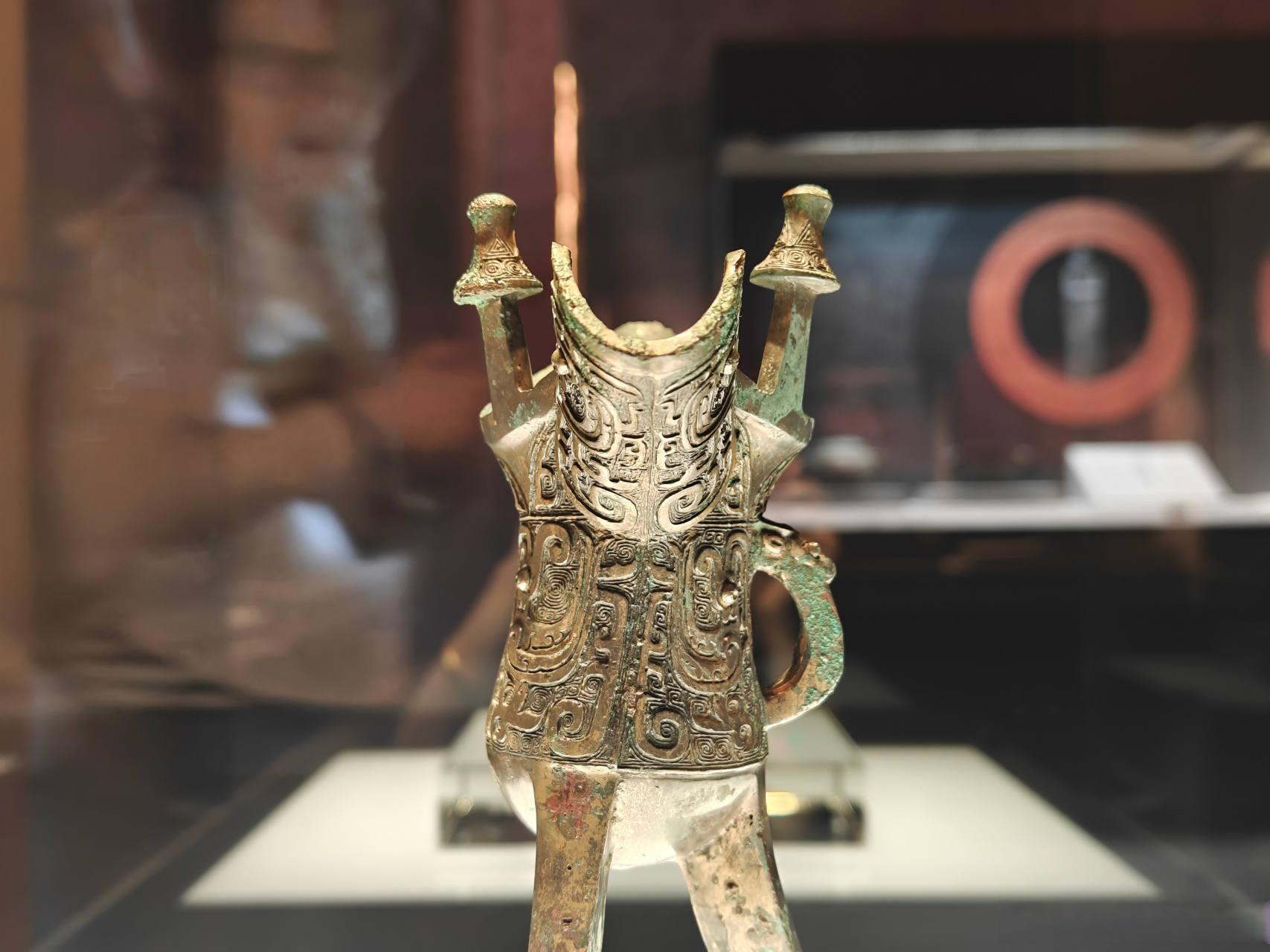 【霸业·文物赏析】  >> 西周 鸟纹爵,山西省绛县横水墓地2531号墓