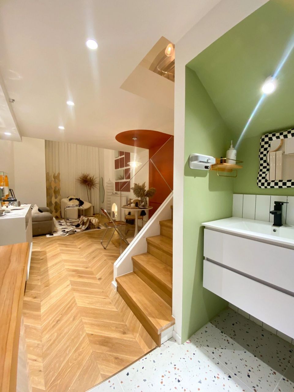 30平loft混搭复式,梦寐以求的避风小窝  #造屋梦想##我有一个家要设计