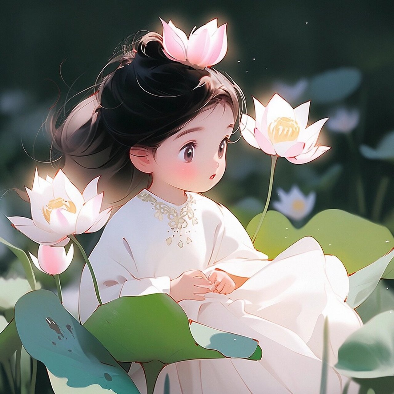 女神头像|好运连连 #头像# #女生头像# #好运头像# #好看的女生头像