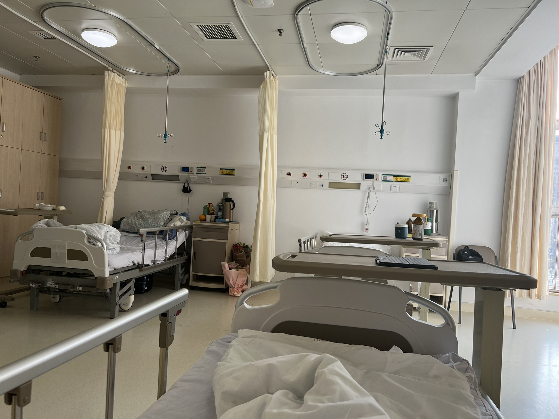 北京协和医院普通病房住院体验1:住院 11566手术原因 多发子宫