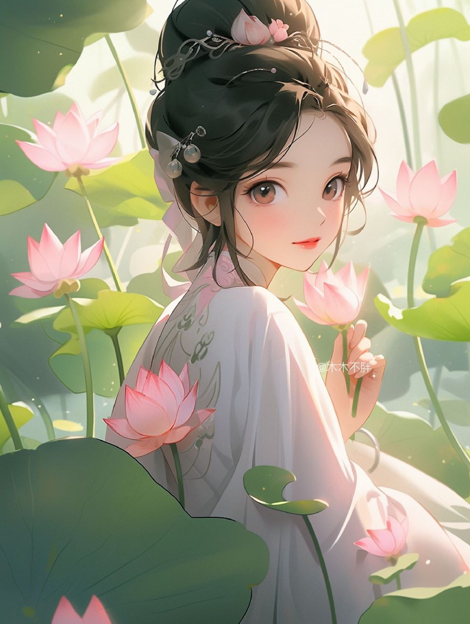 国漫仙韵|仙气女头|女生头像|原创 但愿日子清透,抬头遇见的都是温柔!