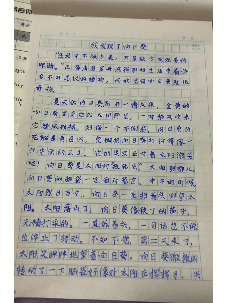 三年级作文:以《我发现了_____》为题