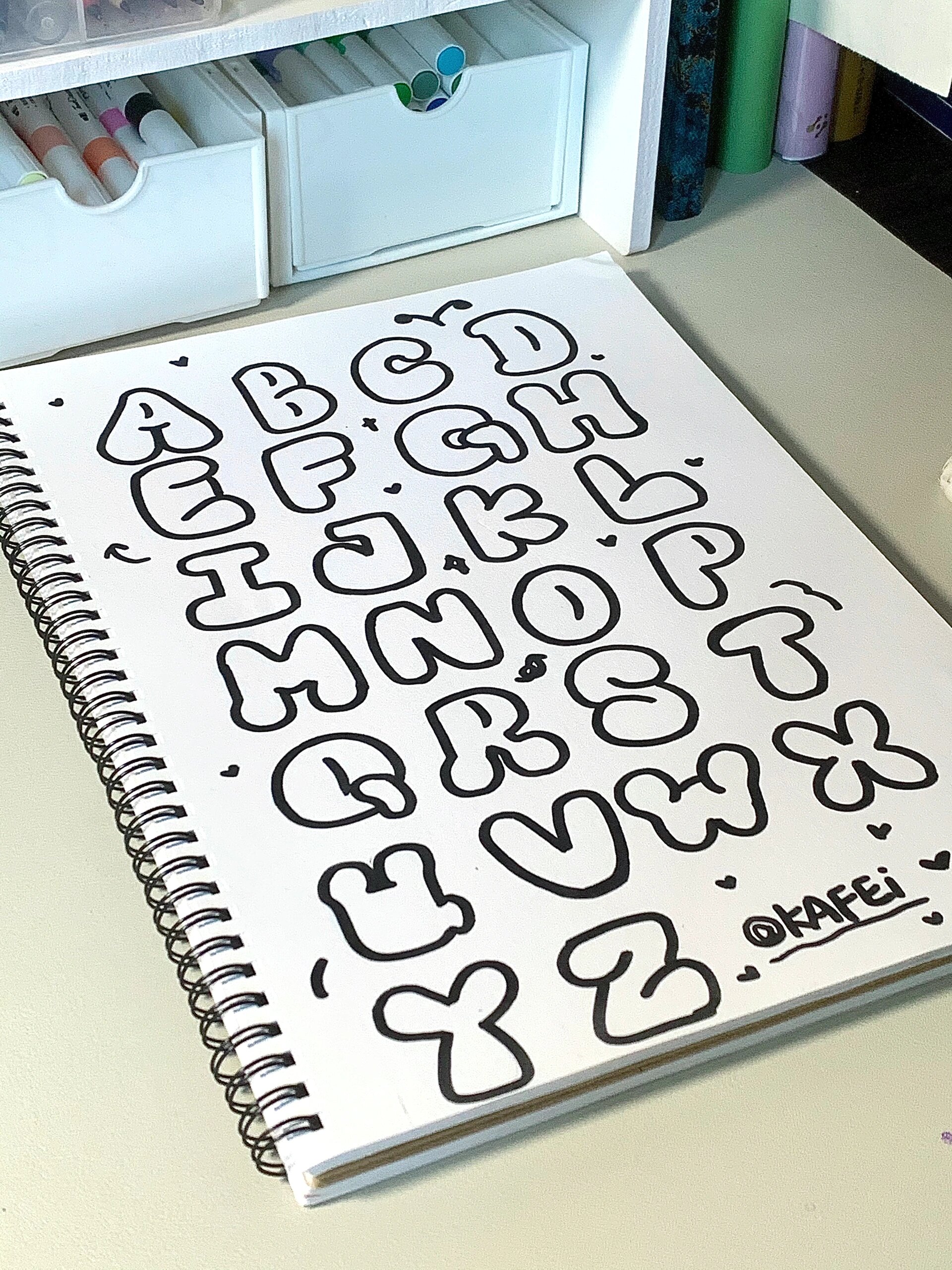 涂鸦字母表|可爱版