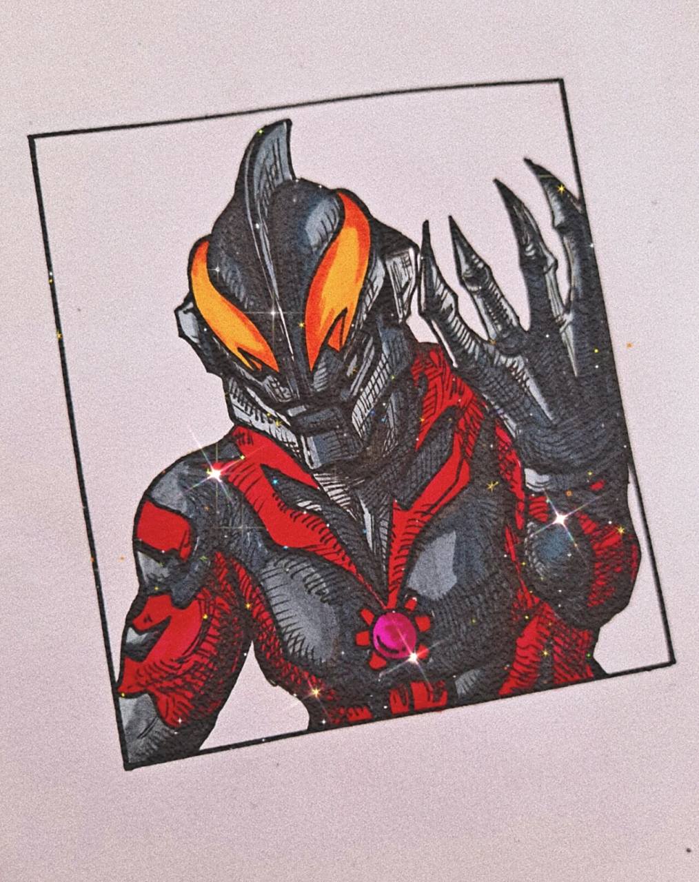 随手画贝利亚~真是邪恶又迷人的反派 贝利亚绝对是近些年创作出的个性