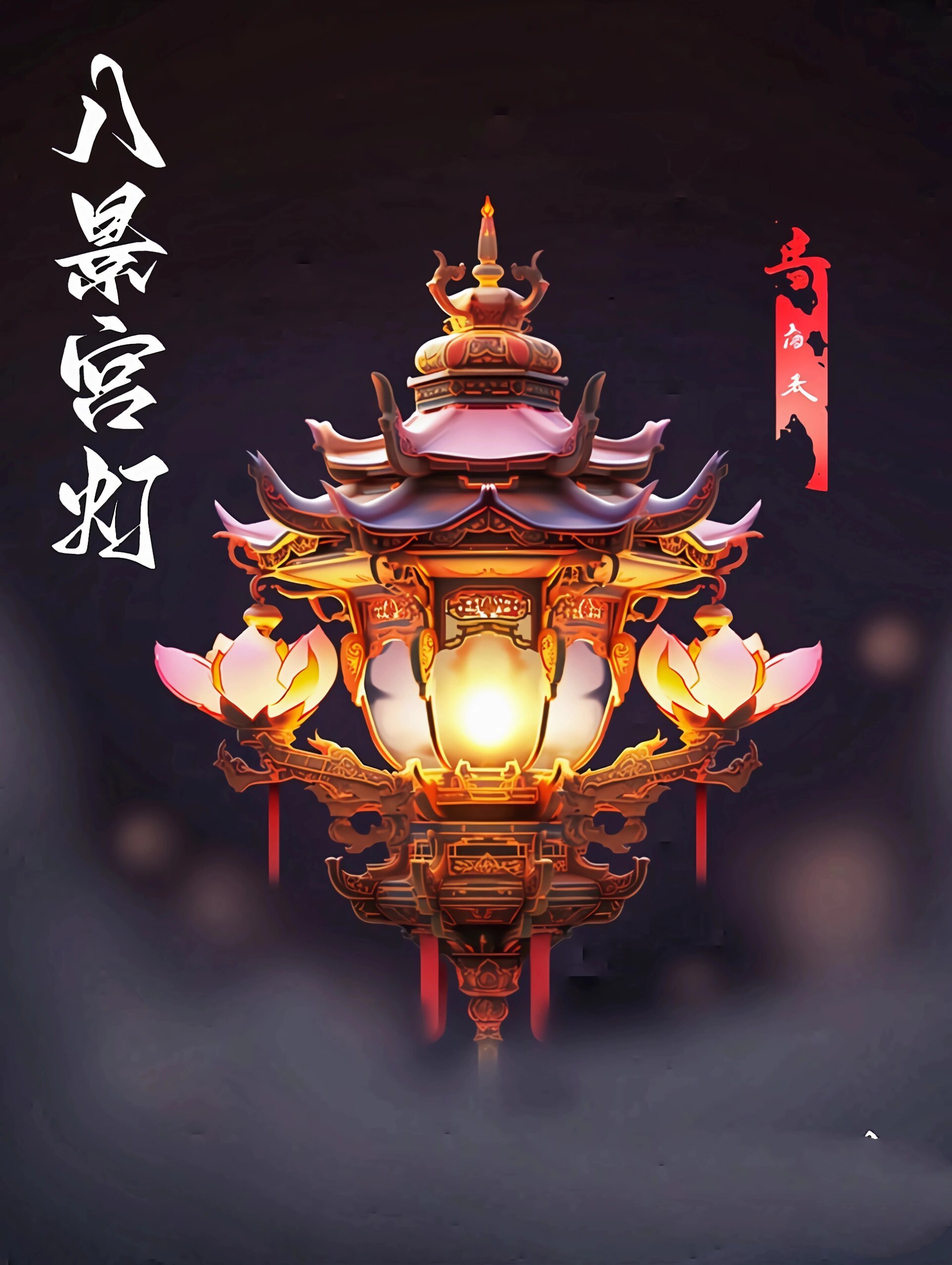 【ai神兵】洪荒法宝·八景宫灯 【八景宫灯】 【上品先天灵宝】 八景