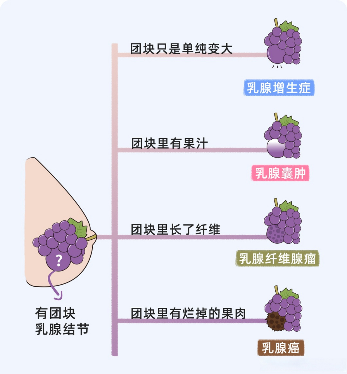 乳房两侧疼图片