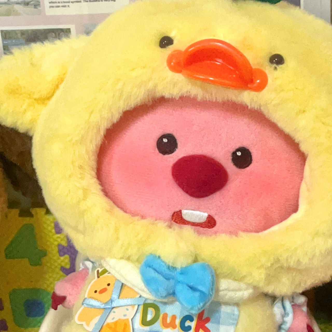 谁家的小黄鸭loopy跑出来啦