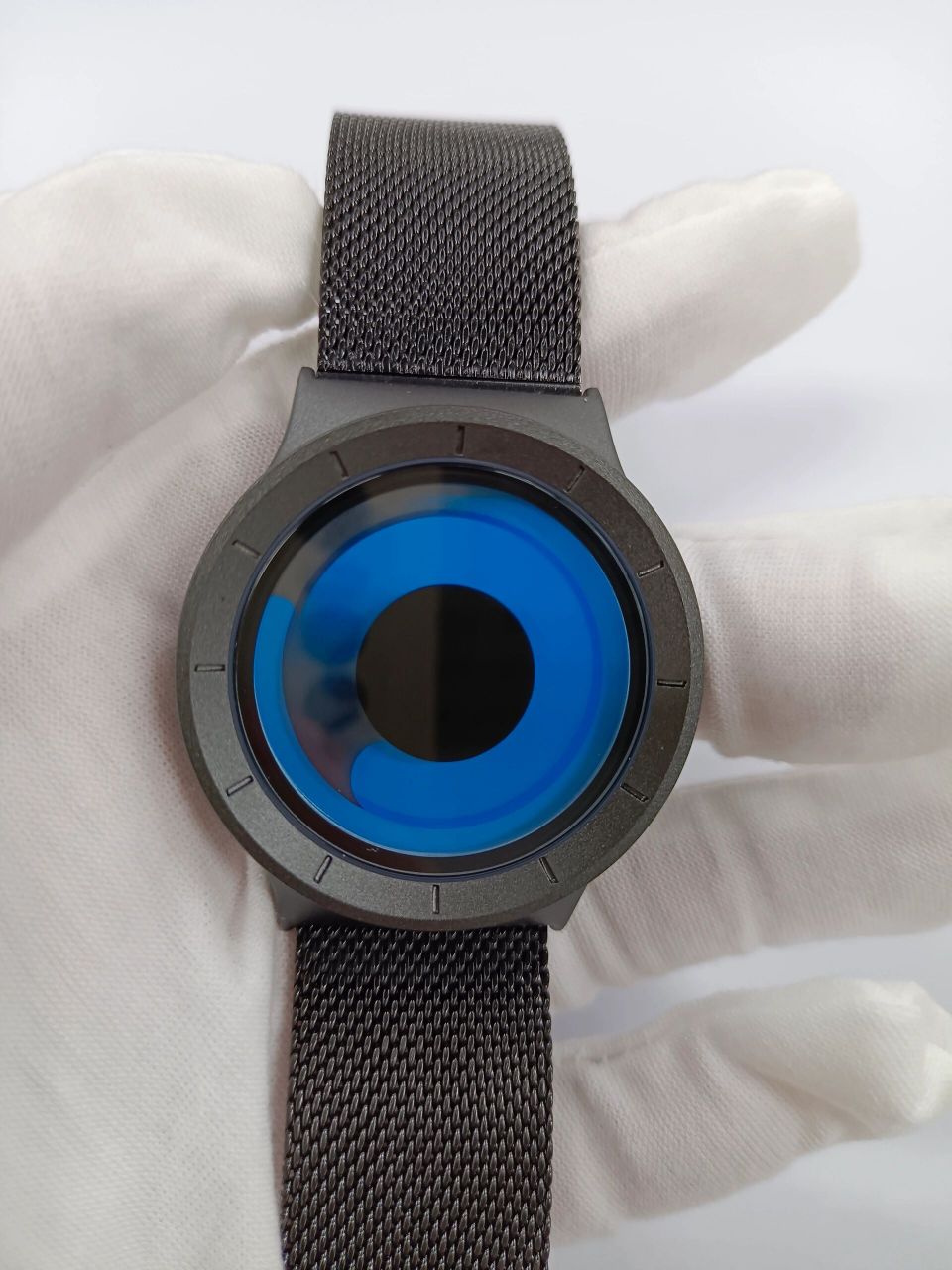 个性创意无指针概念手表男 一款概念无指针手表,你值得拥有.