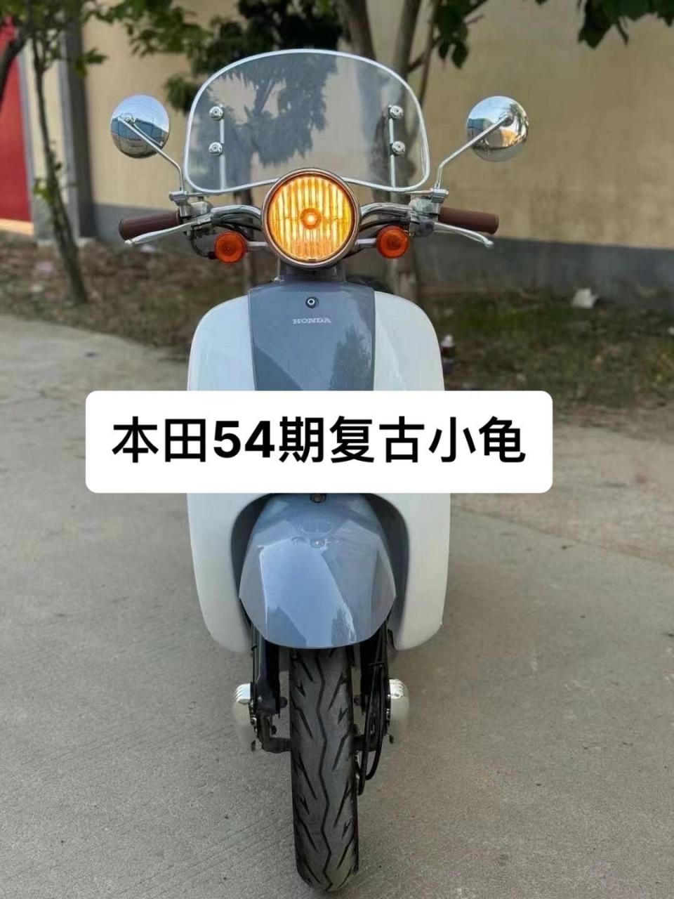 本田54期复古小龟踏板.