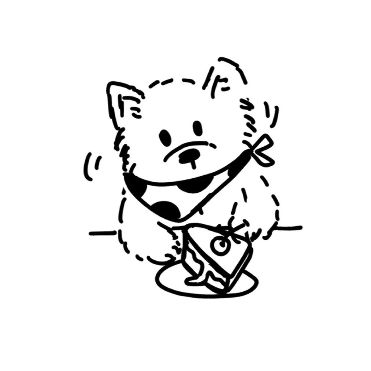 每天画一种小动物|狗狗系列9|博美 博美宝来咯～今天主打的是欠揍风