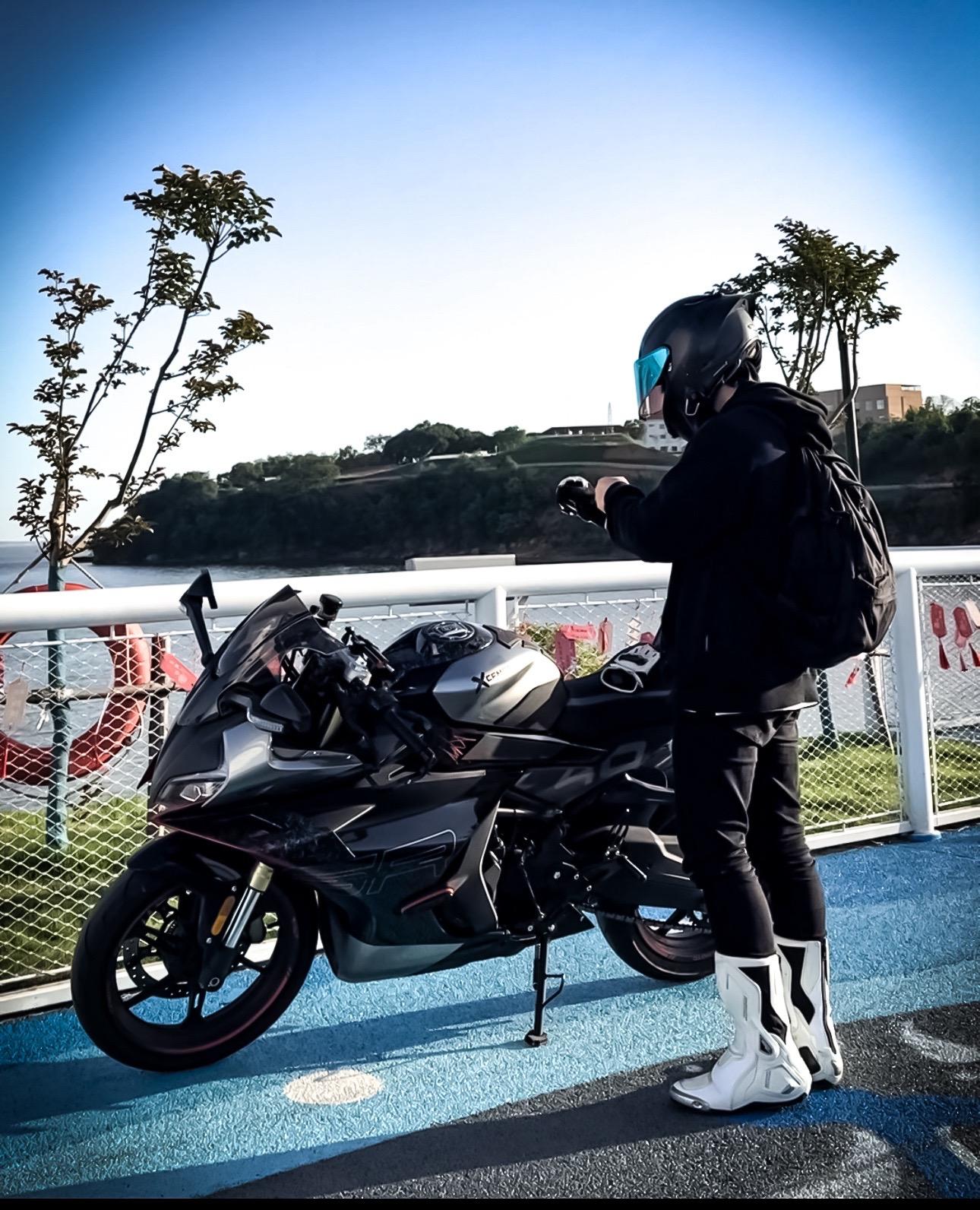 春风450sr 845坐高大翘尾必备升高后减震