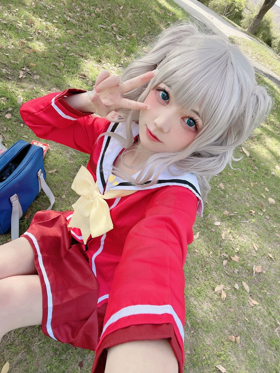 "等你回来我们就成为恋人叭!" 友利奈绪cos