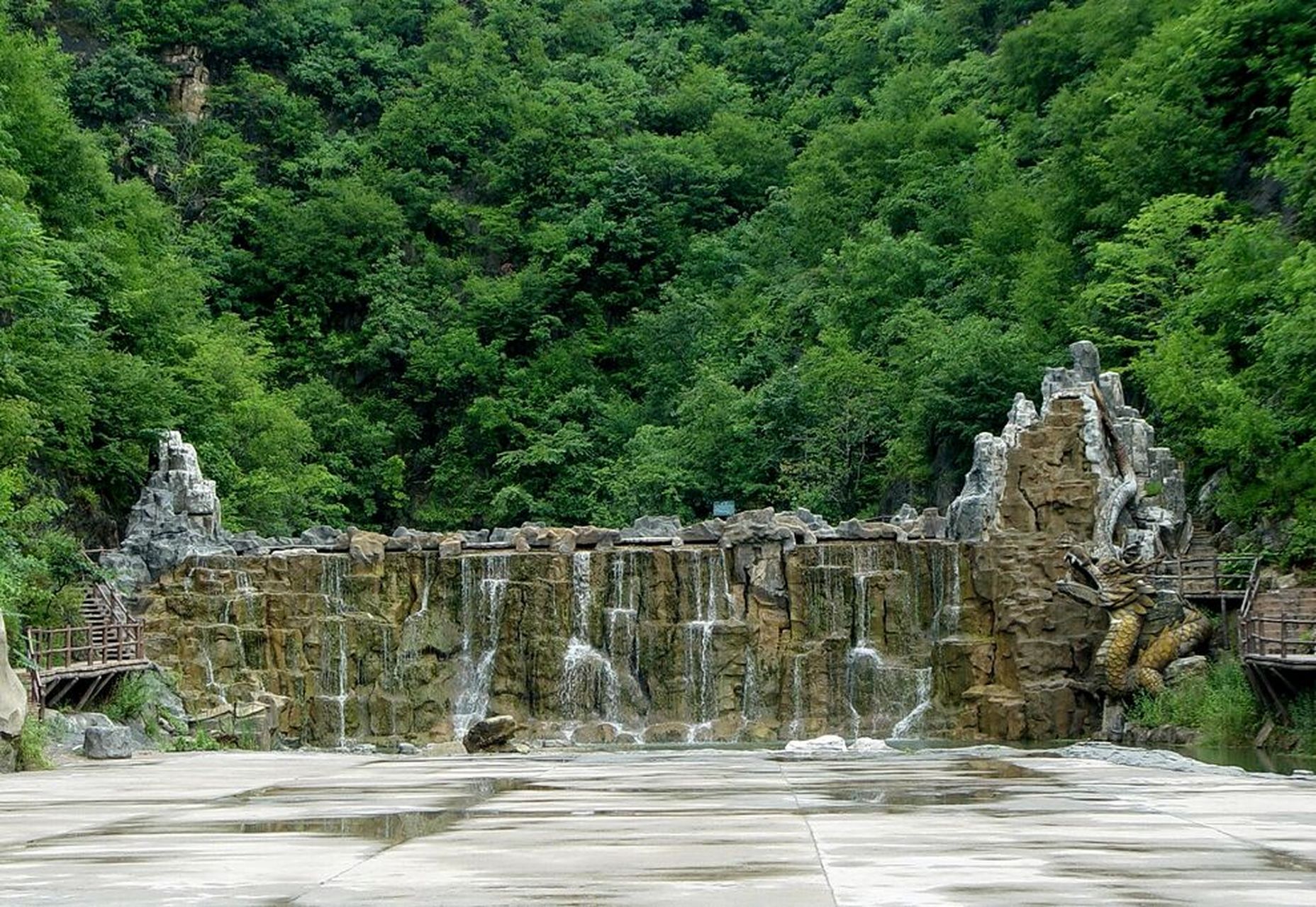 卢氏县景点 中国1312个县景点——卢氏县 豫西大峡谷风景区  双龙湾