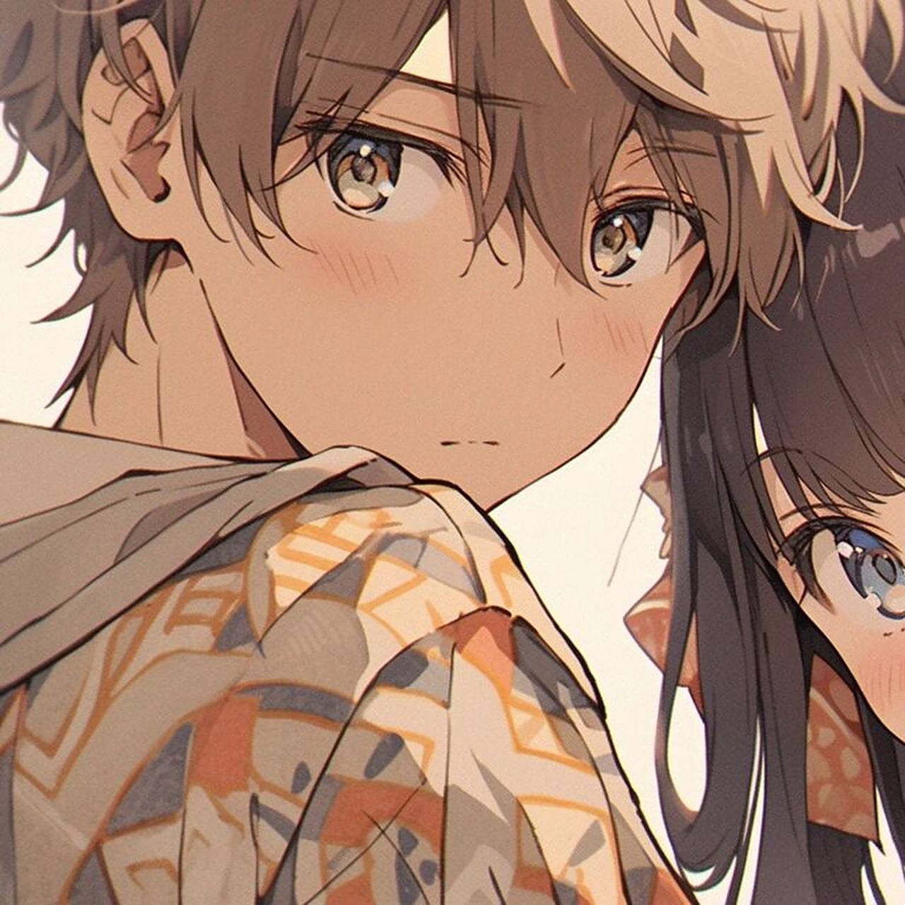 情侣头像 | 我最大的占有欲 是希望你对我有占有欲.