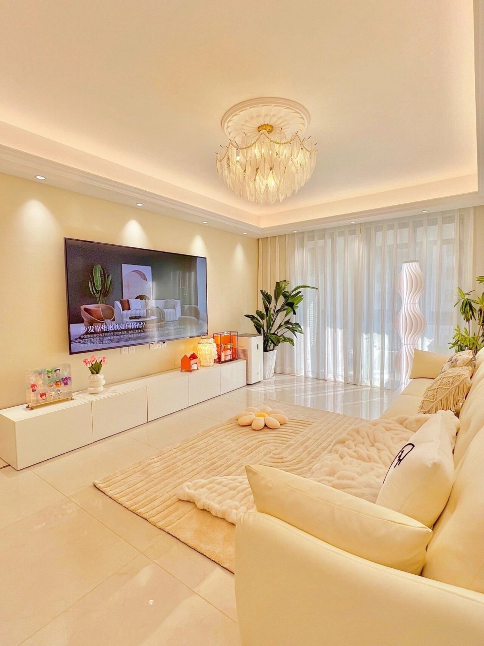 冬日里的暖色系简约客厅0915温柔又美丽75 96冬日暖阳,好日常