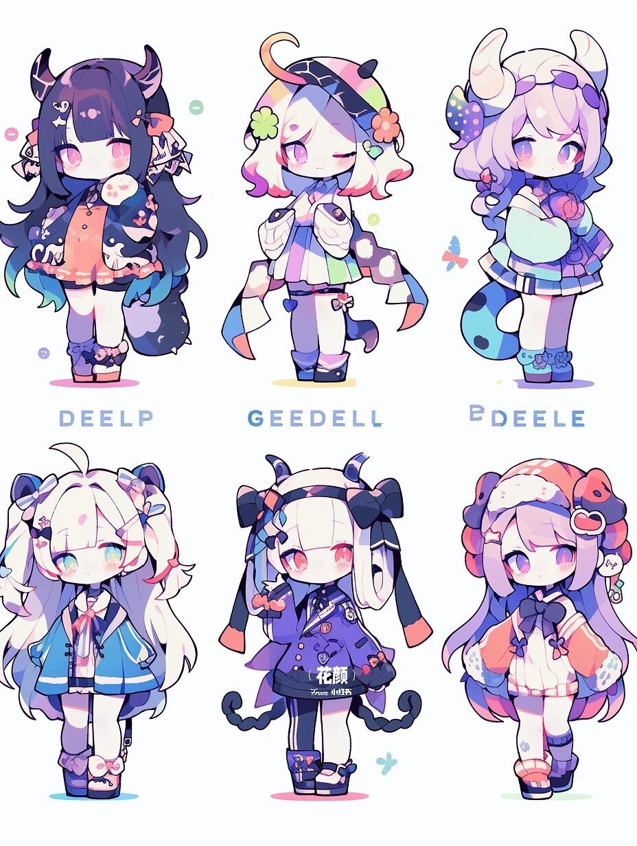 qq人之可爱贴纸书之164