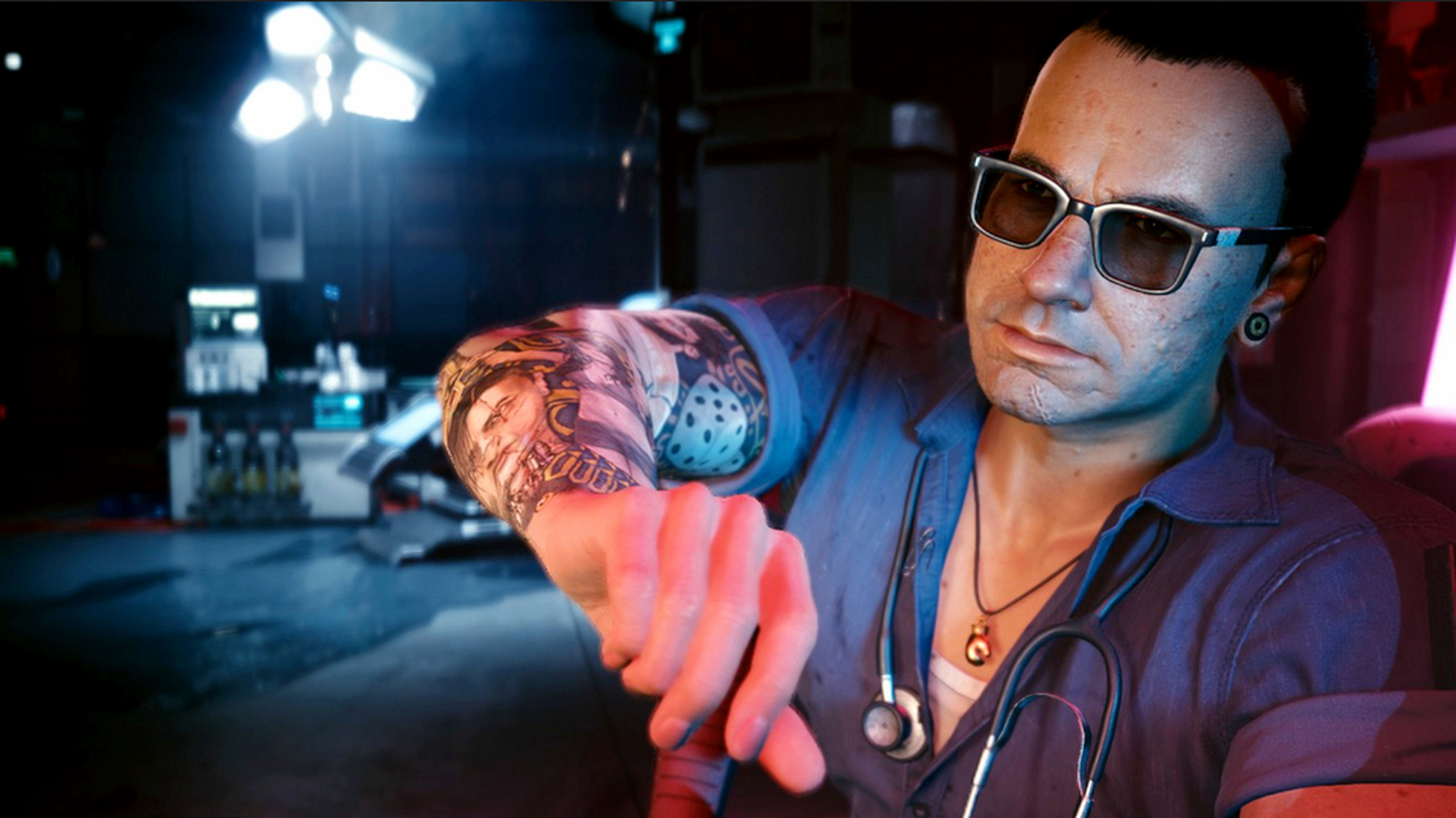 《#赛博朋克2077#》中倍受喜爱的角色义体医生维克多的波兰语配音演员