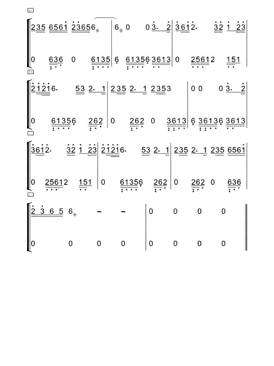 古筝曲谱《绿野仙踪》 上一篇笔记附音乐