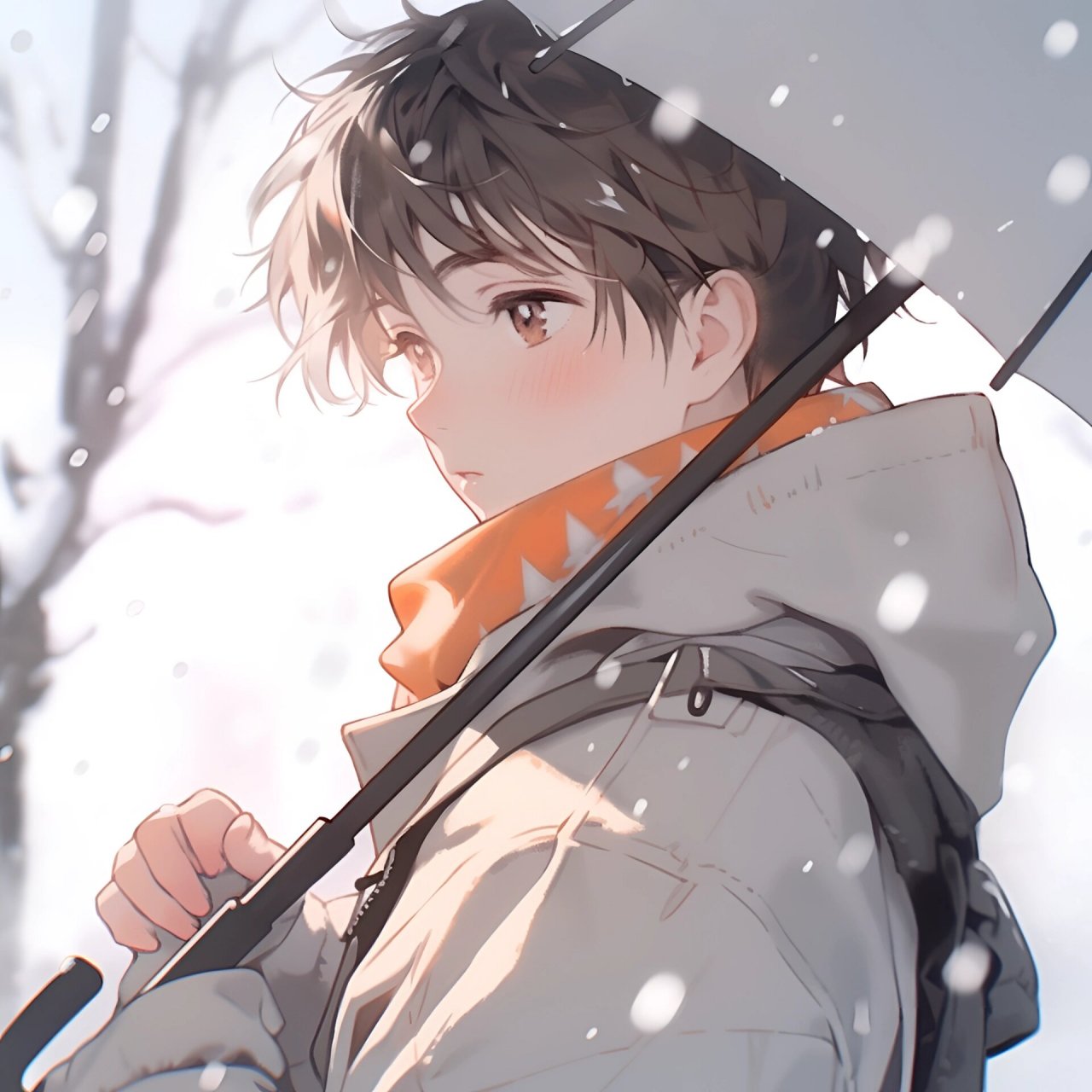 见一面吧,在这个下雪天.||情侣头像