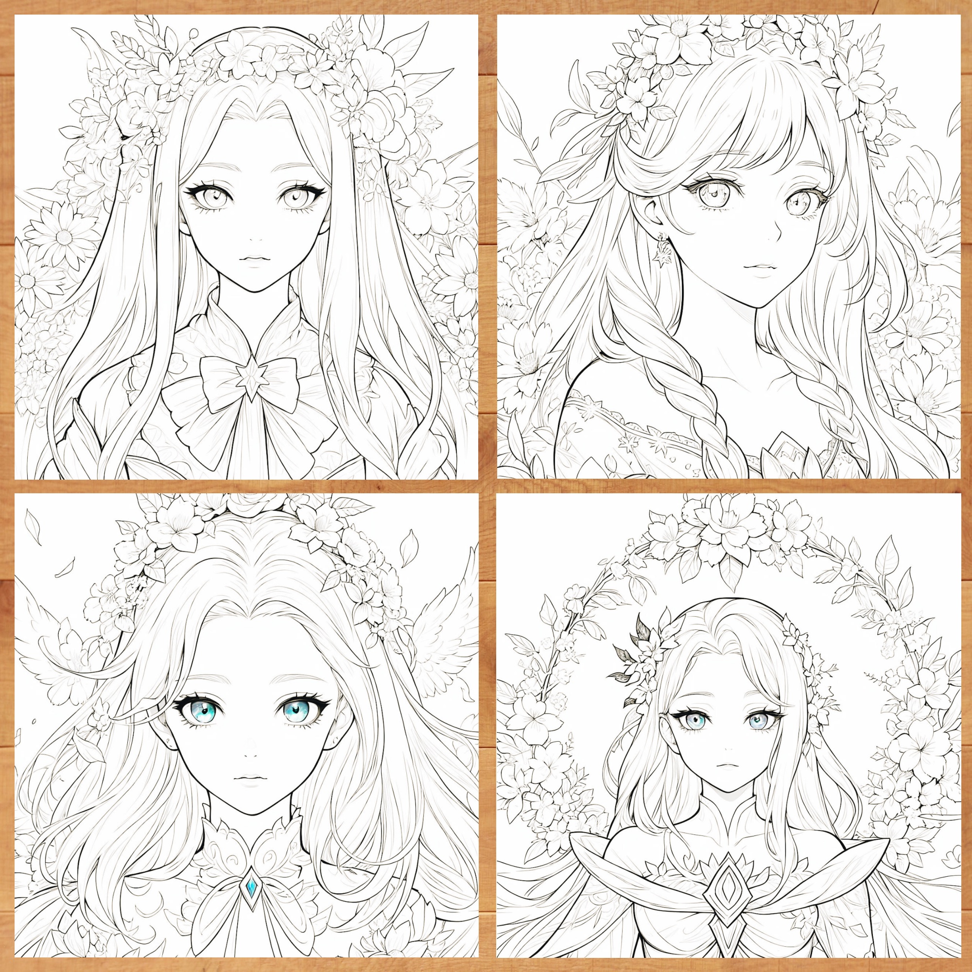 创意线稿填色缤纷上色之旅 🌟✨ 线稿上色🎨 创意涂色🎨 填色