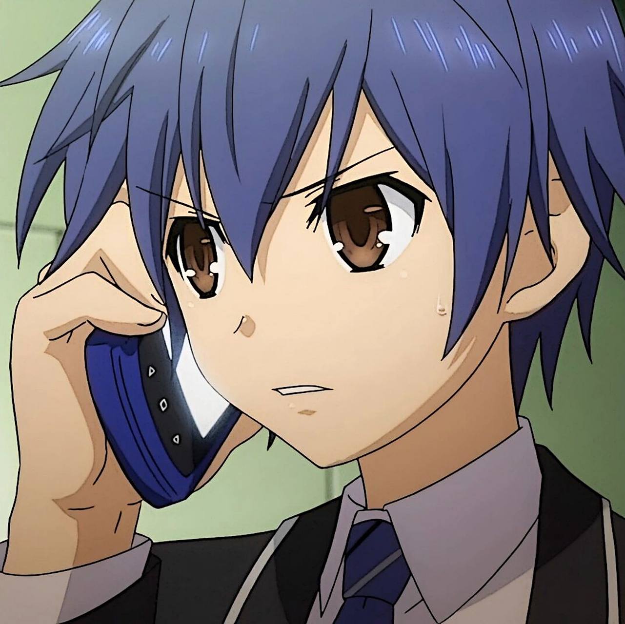 五河士道头像 喜欢的点个赞 谢谢 #约会大作战# #五河士道# #动漫男头