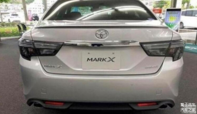 丰田锐志的复刻版全新markx实车图曝光搭载v6引擎四驱