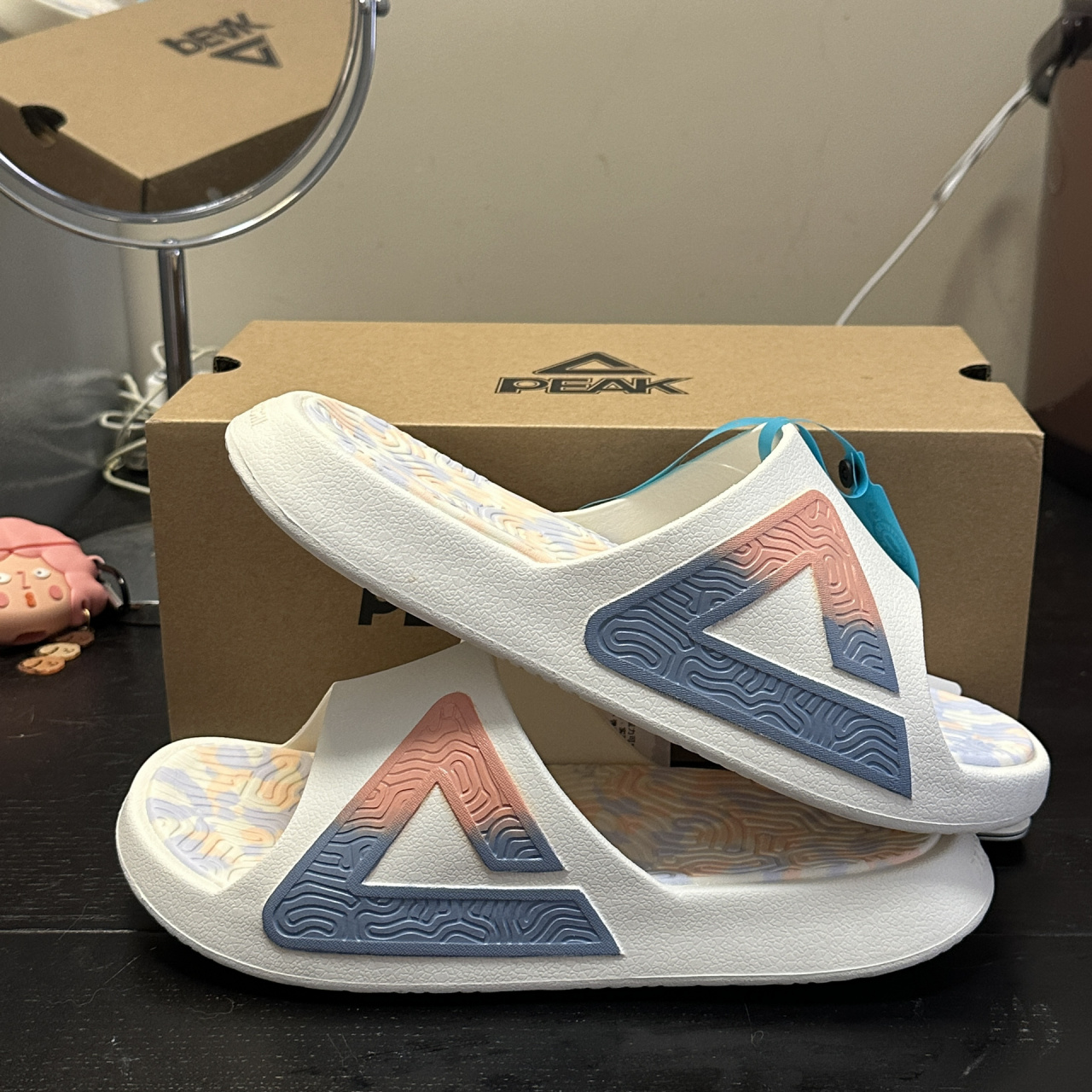 匹克态极拖鞋 diy成功! 耗时4h 成功解锁新技能!