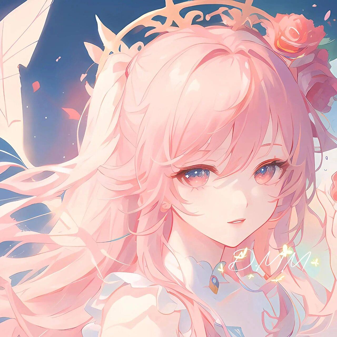 女生头像|又甜又仙招桃花头像 🌸粉色系 由无界ai生成