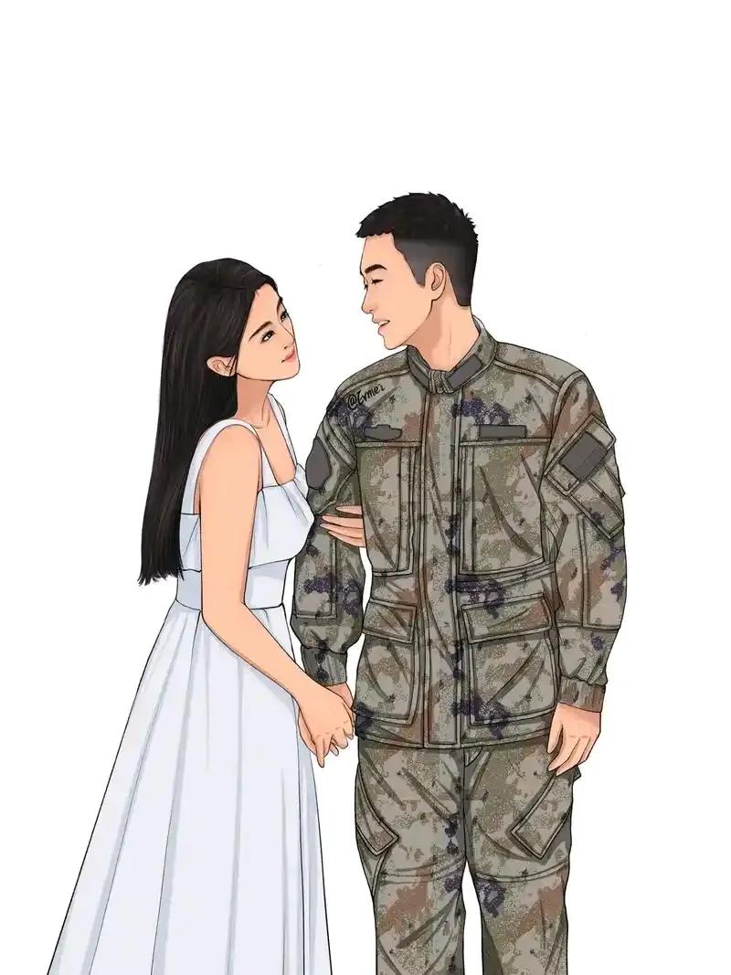 由于对军人的崇拜,很多优秀的女孩想嫁给军人做军嫂