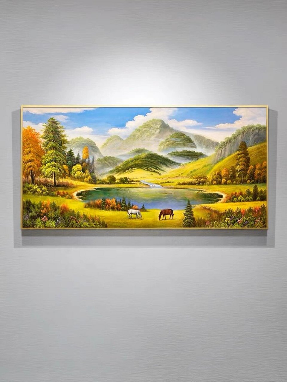 办公室适合挂什么油画?