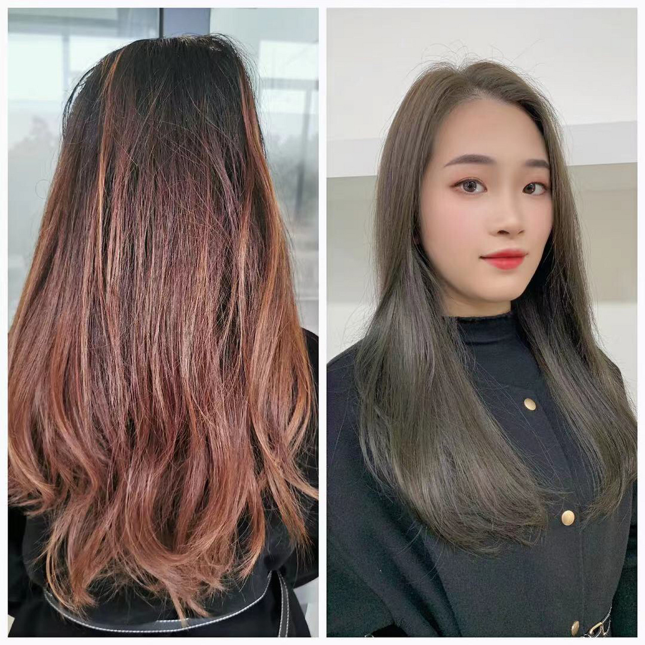 美奈日系专业染膏, 自身带雾感极强的产品. 现在很多年轻人的需求.