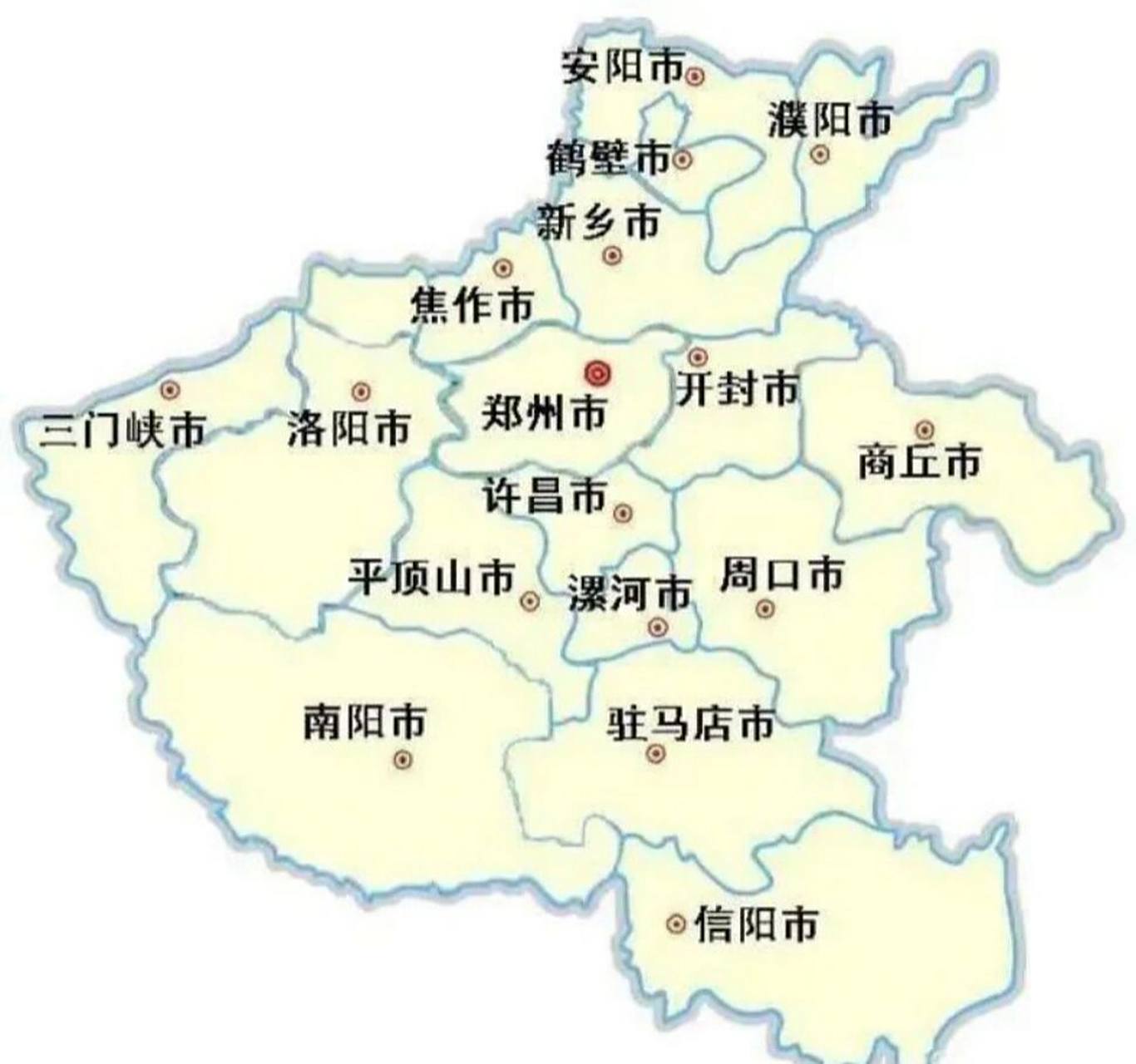 河南重点旅游景点地图图片