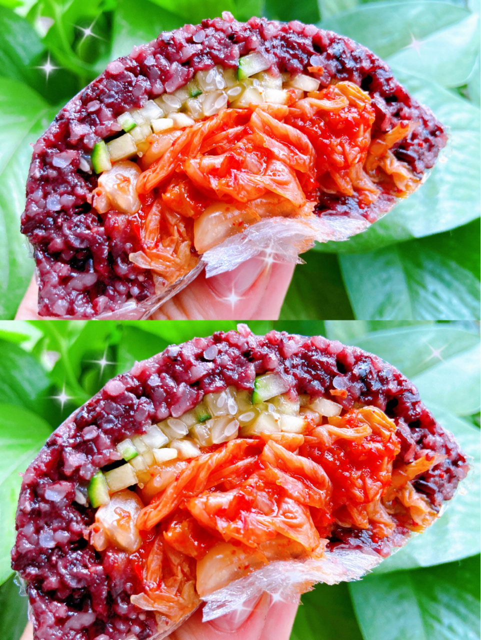 超低脂97裙边泡菜饭团97一个才150大卡 一个饭团97【150大卡】