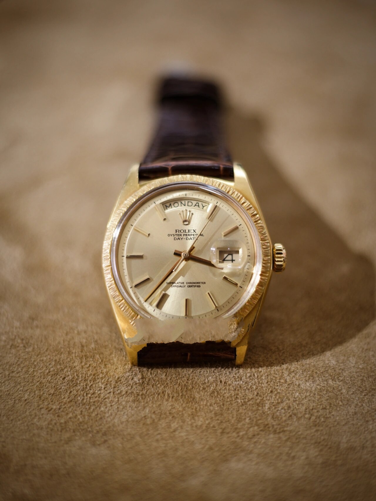 1807 劳力士dd黄金树皮纹 年份:1970s - 说起古董劳力士,day date在不