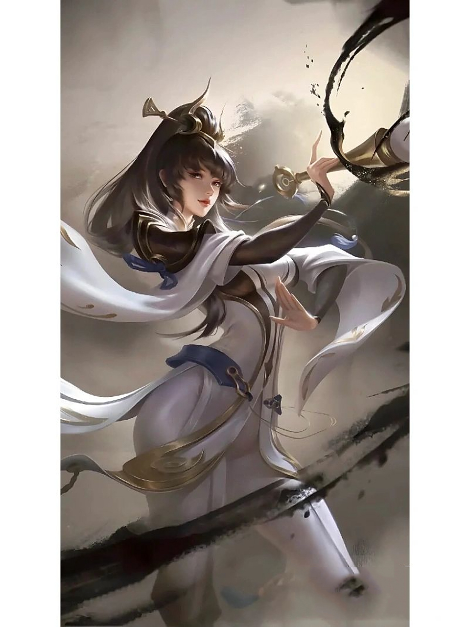 上官婉儿专属id 墨迹 	 笔迹 	 逆风起笔 	 迎风提笔 	 笔落人亡