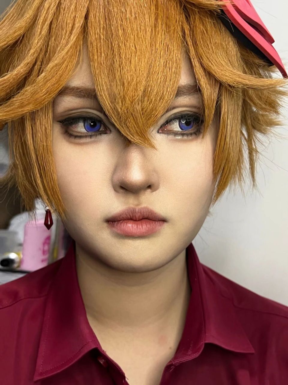 达达利亚cos妆面      可戳我私信约妆6101·0823·0801*